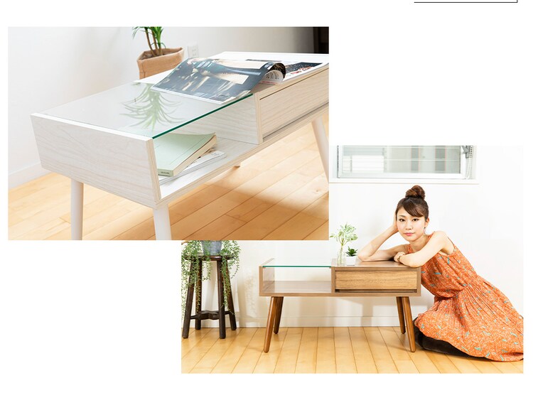 ガラスリビングテーブル GLT−800 【プラザセレクト】10