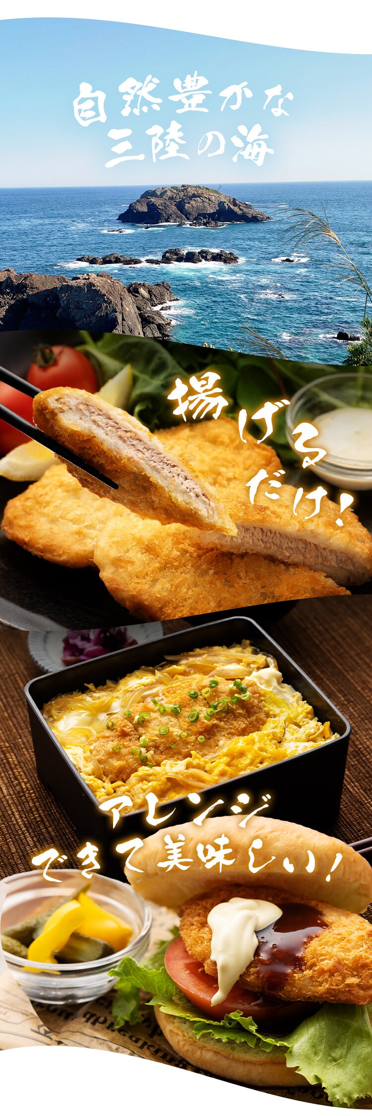 冷凍フカカツ（サメカツ）60g 4枚入×2セット 【時間指定不可】【代引き不可】4