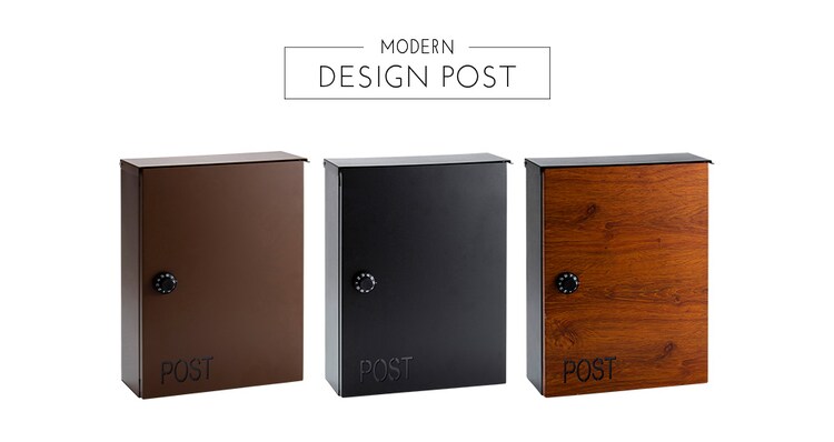 ダイヤル式ポスト PPDS-30 ブラック 2