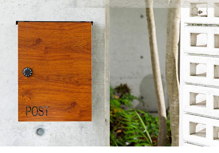 ダイヤル式ポスト PPDS-30 ブラック 8