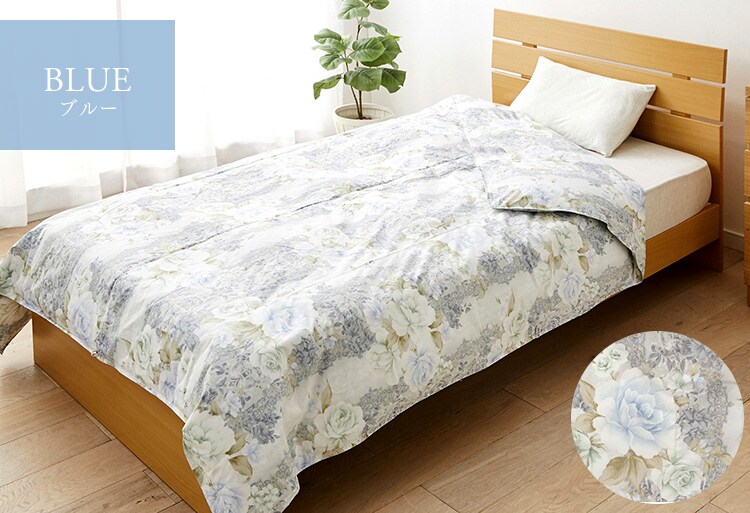 【2枚セット】ダウンケット WDD90％ 0.2kg SL ベージュ（無地）33