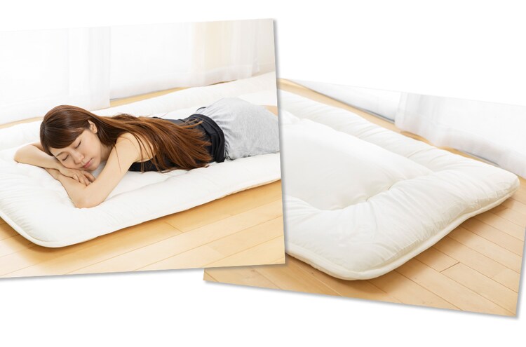 抗菌防臭・プロファイル軽量敷布団 シングル S アイボリー KBBDPS-S 19