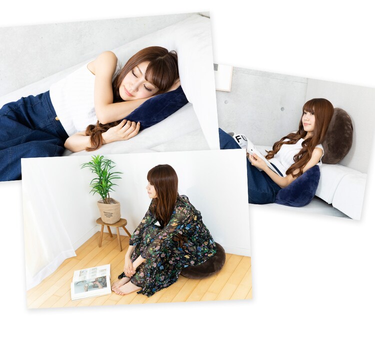 もちもちクッション40×40 MOCHI40R ブラウン 22