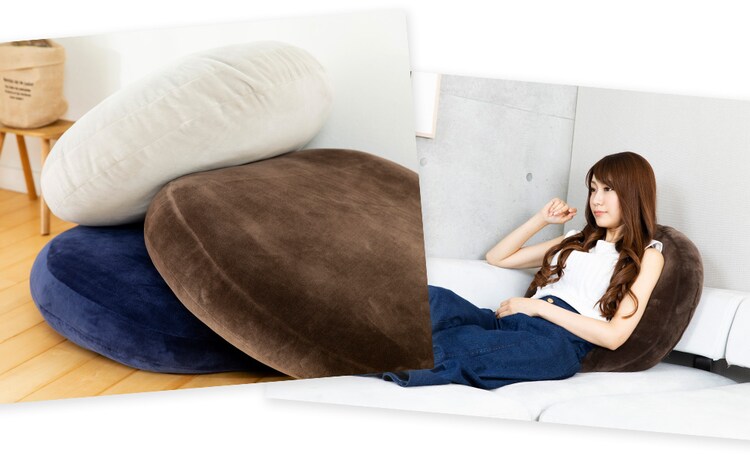 もちもちクッション60×60 MOCHI60R ブラウン 15