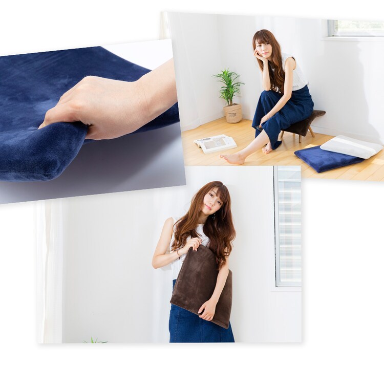 低反発シートクッション40×40 TSK-40R 【プラザセレクト】10