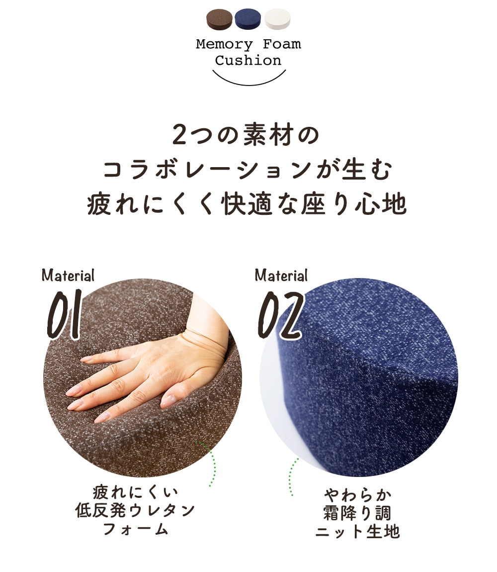 厚型フロアクッション55R AHK-55R ブラウン 7148765 │アイリス