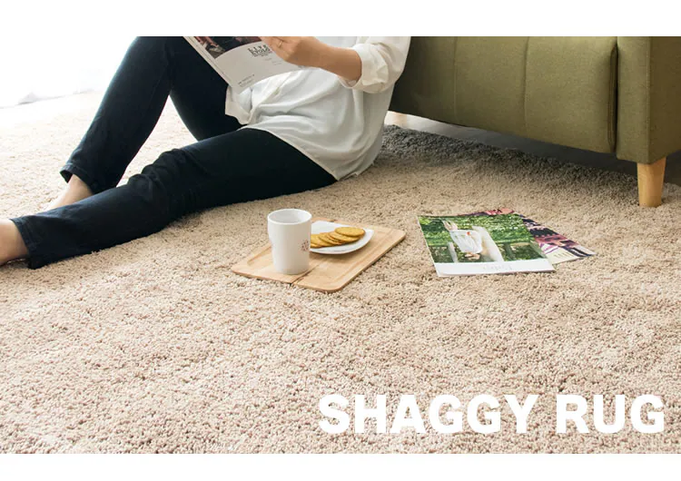 シャギーラグ 185×185 SYGR-S-1818 【プラザセレクト】14