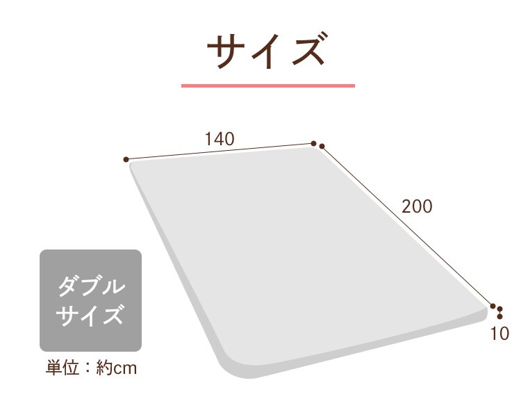  プロファイルウレタン仕様　ボリューム3層敷き布団　D  7