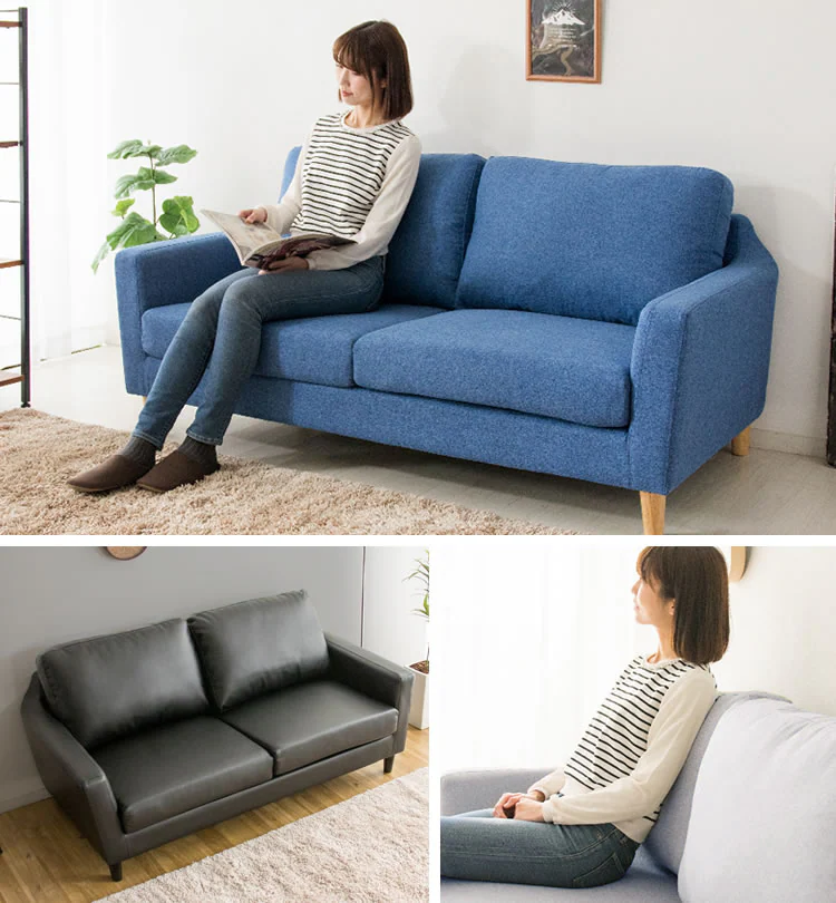 ポケットコイルソファ PCSF-170 コーヒーブラウン(ファブリック)【時間指定不可】【代引き不可】2