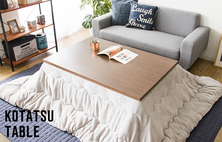 家具調こたつ ブラウン PKF-1208RF-T 18