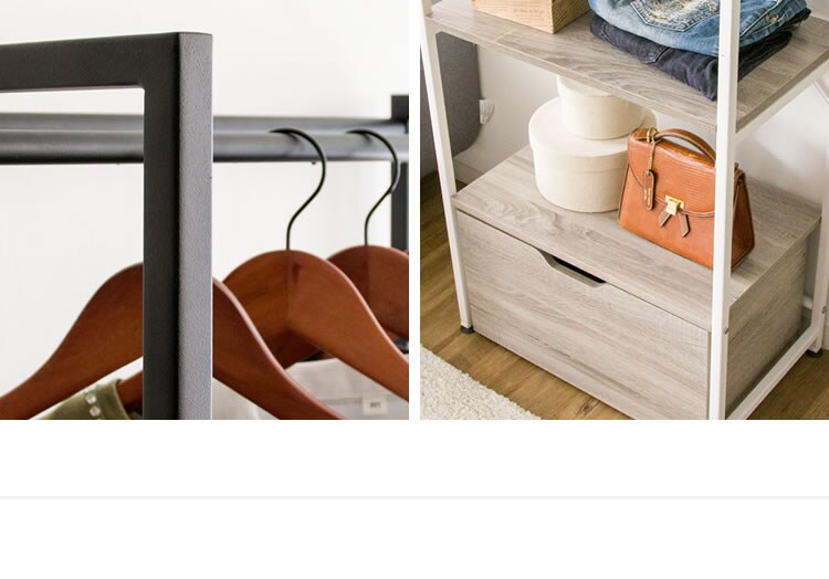 オープンワードローブ WSW-6015 全2色【プラザセレクト】5