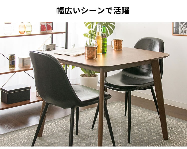2脚セット】 デザインチェア EC2S-75【プラザセレクト】 7160204