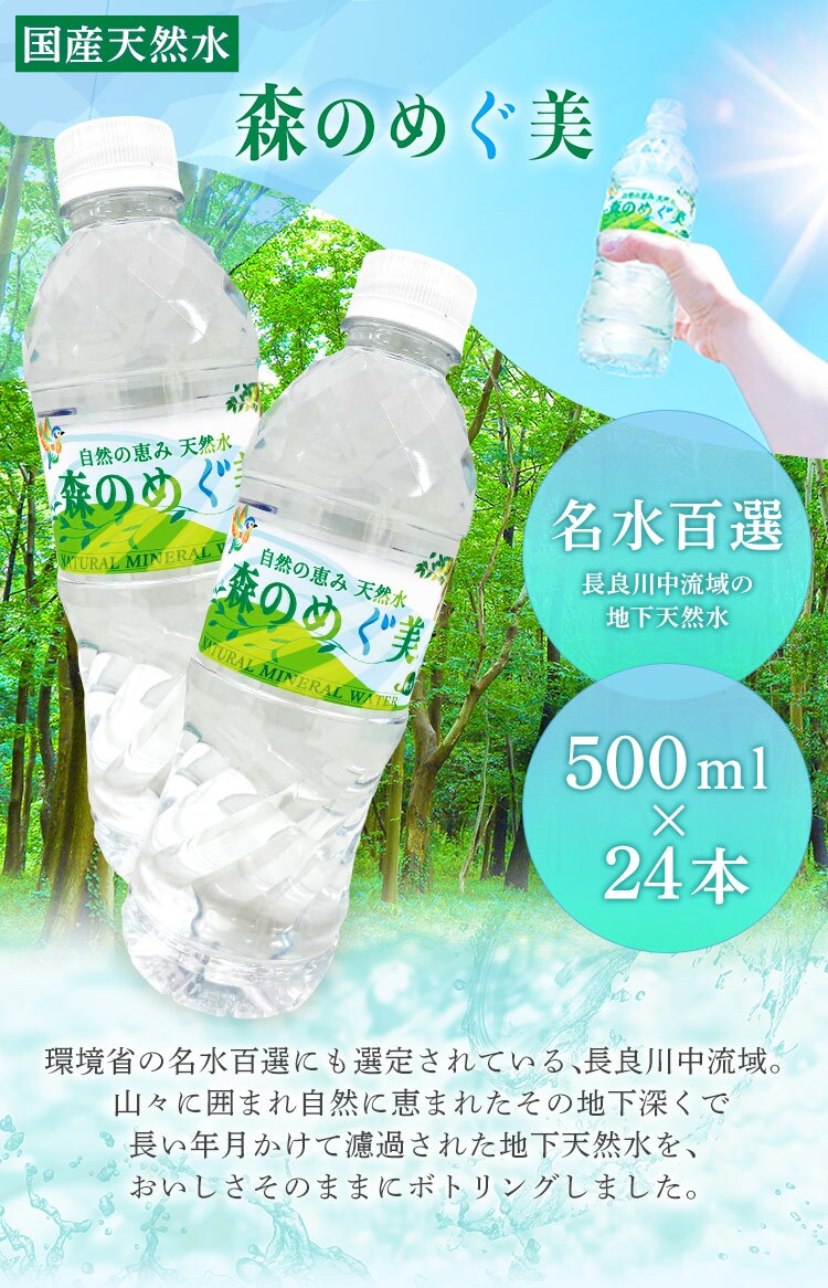 ビクトリー 24本入 森のめぐ美 500ml 【プラザセレクト】【代引不可】【プラザマーケット】  7160489F│アイリスプラザ│アイリスオーヤマ公式通販サイト