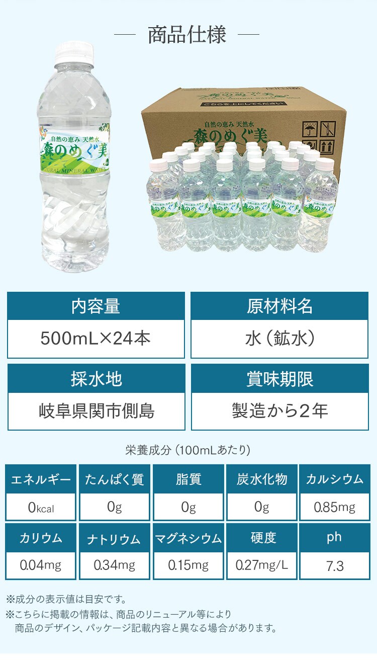 ビクトリー 24本入 森のめぐ美 500ml 【プラザセレクト】【代引不可】【プラザマーケット】  7160489F│アイリスプラザ│アイリスオーヤマ公式通販サイト