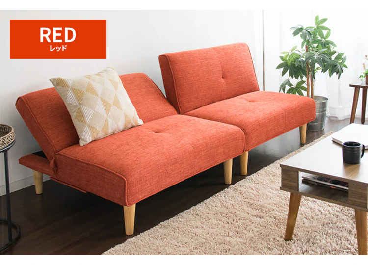 ソファ マルチソファベッド 2WAY MSBS-1880 ブラウン【時間指定不可】【代引き不可】20