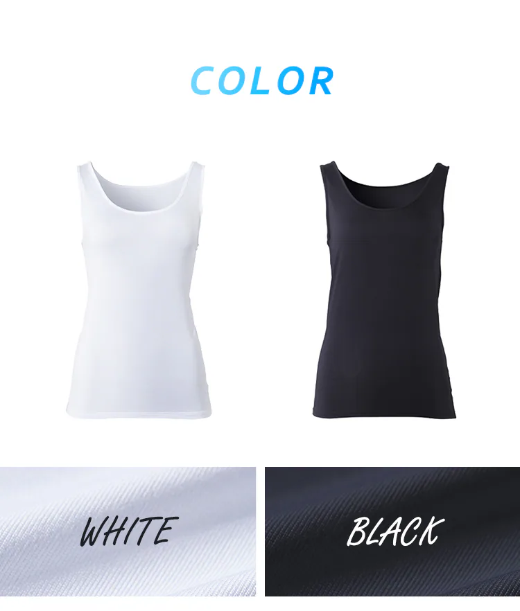 【メール便】レディース ドライインナー タンクトップ LDTU-L ブラックL【代引き不可】5