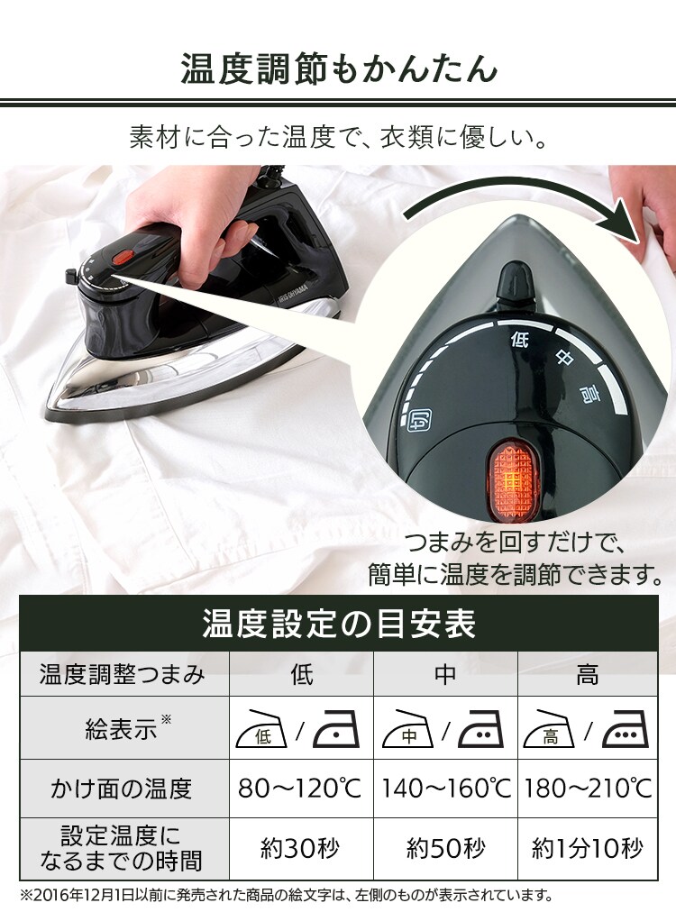 アイロン ドライ フッ素コート PDIR-01F-B ブラック5