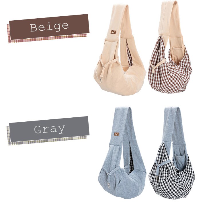 リバーシブルペットスリング 全3色13