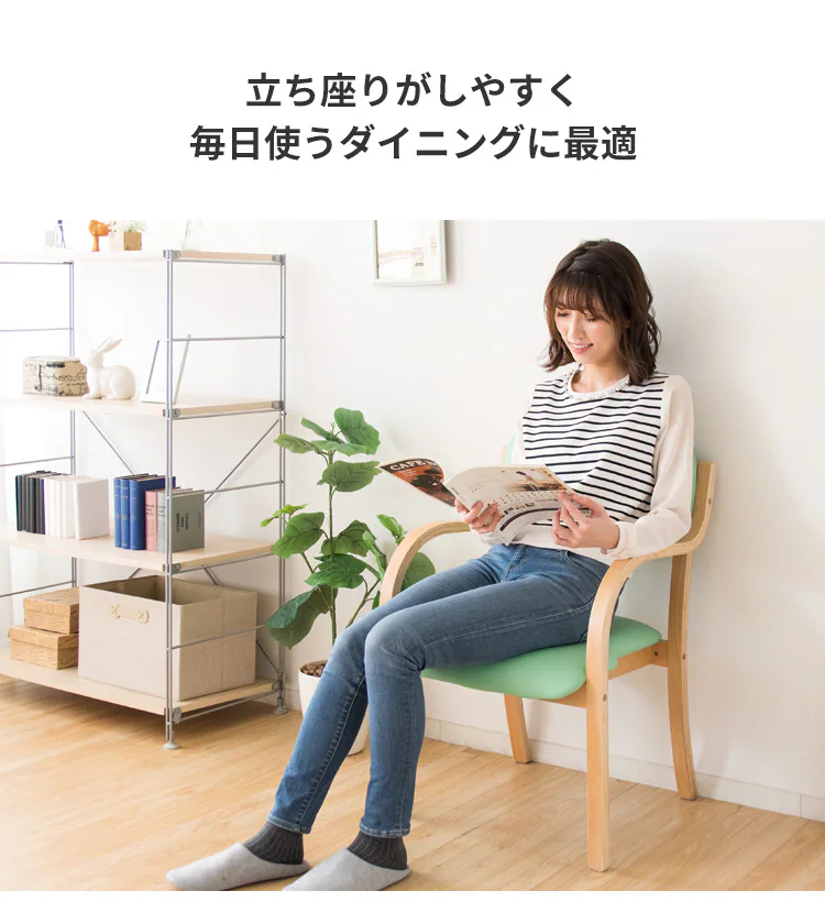 スタッキングチェア 2脚セット STKC2S-795 全5色【プラザセレクト】1