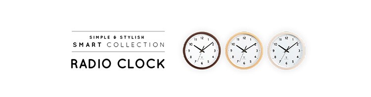 壁掛け時計 PWCRR-25-C 全3色【プラザセレクト】7