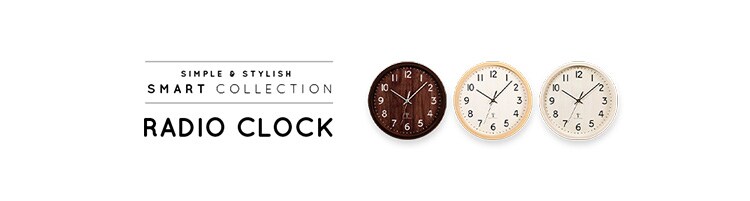 壁掛け時計 PWCRR-30-C 全3色【プラザセレクト】11