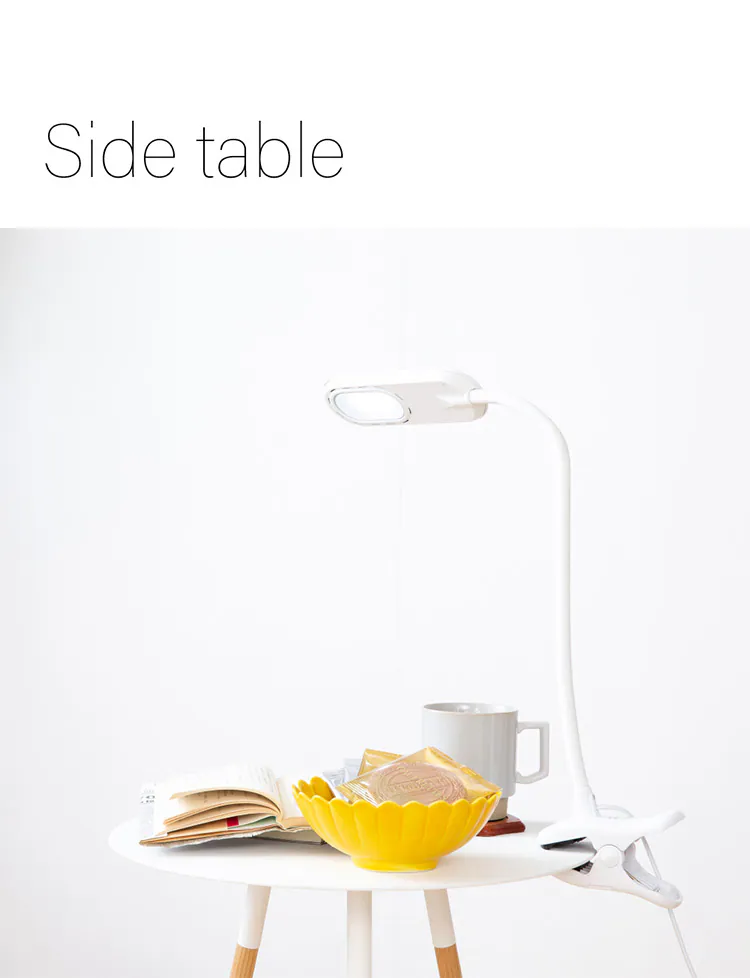 デスクライト LED クリップ式 PCL-R401-B ブラック 9