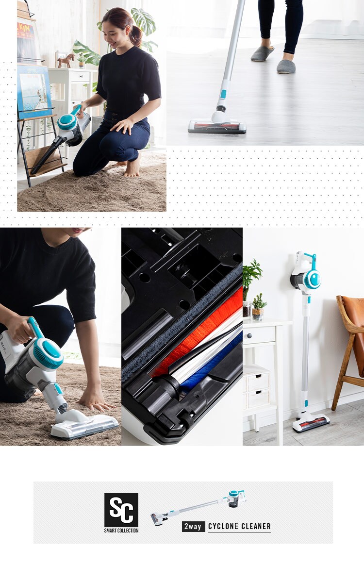 スティッククリーナー PC-ZL01-W 【プラザセレクト】1