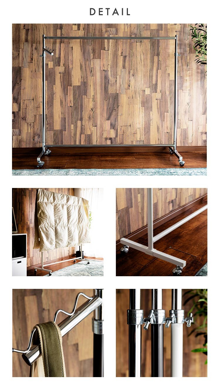 パイプハンガー 120cm幅 PHG-120 ホワイト11