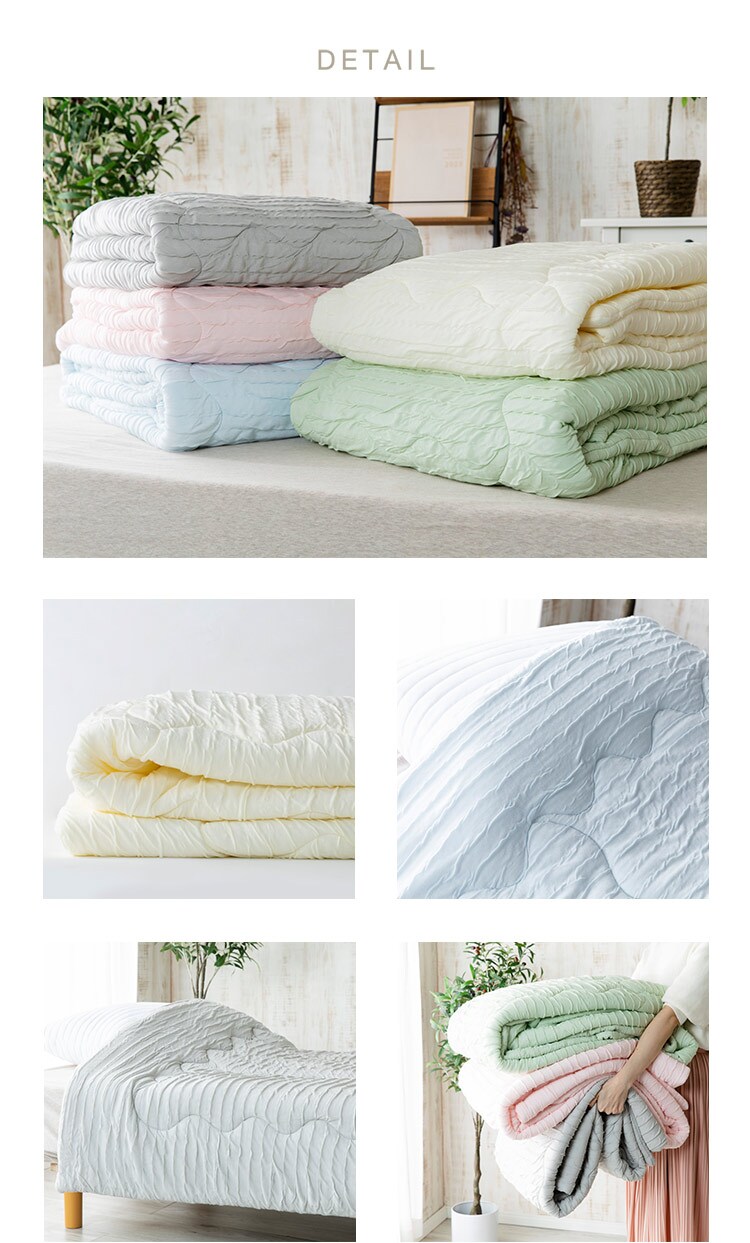 【２点目半額クーポン】タオルケット シングル レーヨン 抗菌 アイボリー13