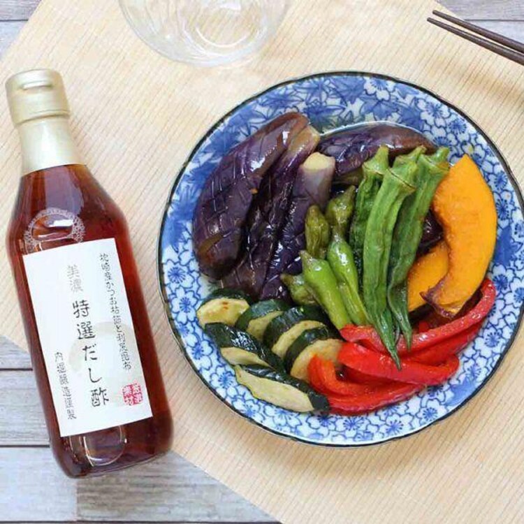 【3本】 美濃特選だし酢 内堀醸造 360ml  0