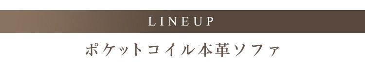 ハイバックポケットコイル本革ソファ 3P HLSF-3 ライトベージュ10