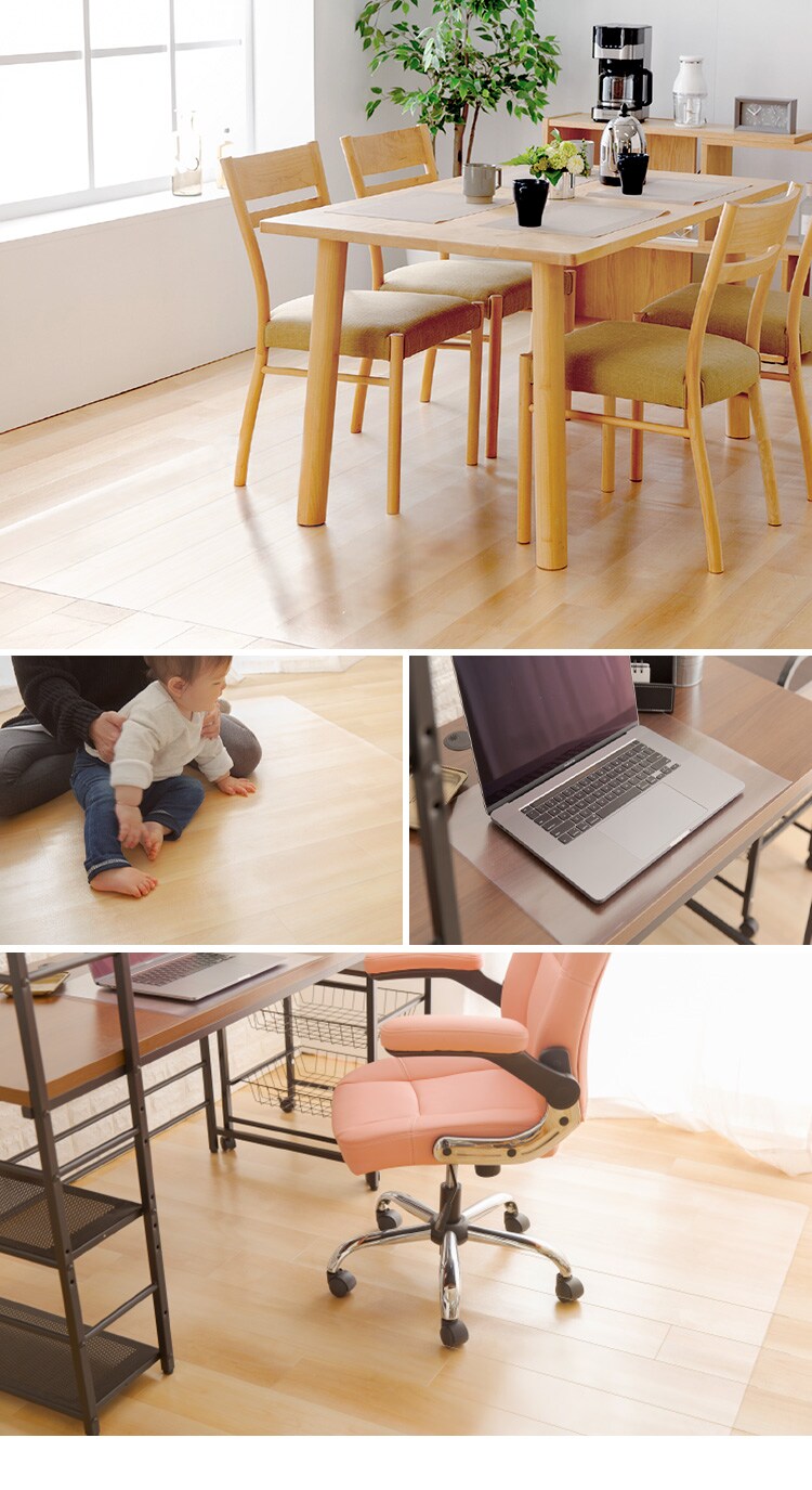 ダイニングマット 180×180cm 2