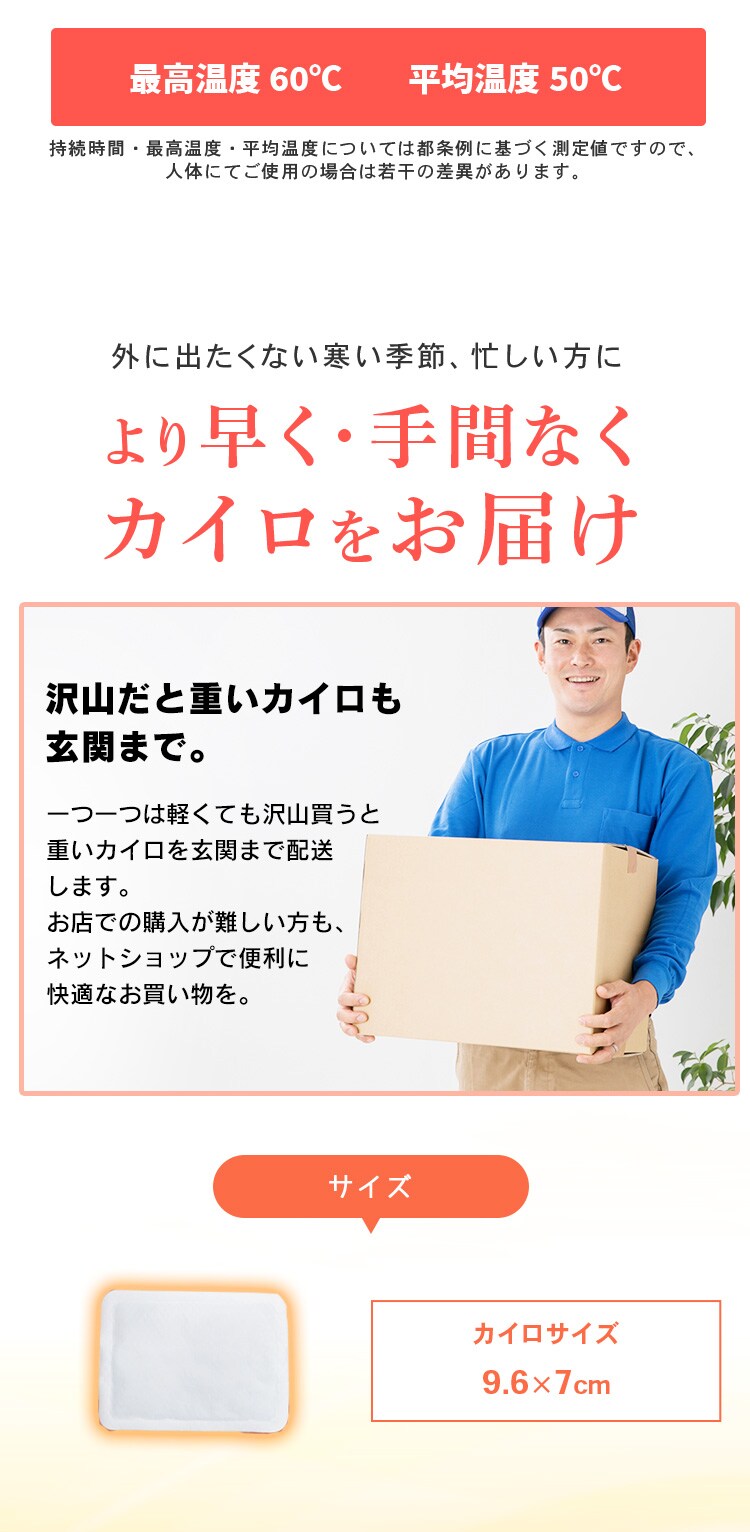 【240枚】 カイロ 貼る ミニサイズ2