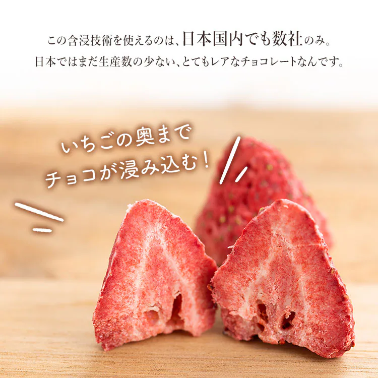 【メール便】【2個】 含浸チョコ ストロベリー90g 【代引き不可】4