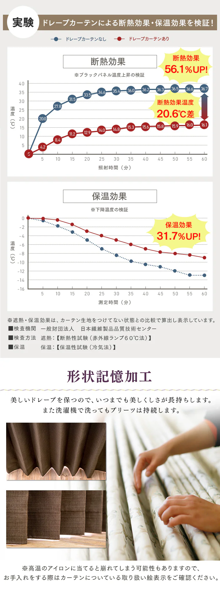 オーダーカーテン 完全遮光 幅100〜200cm×丈80〜230cm 全15色【同梱不可】【プラザセレクト】9