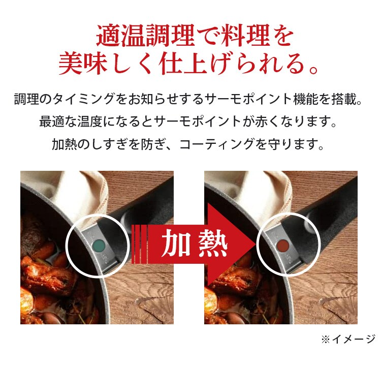 バッラリーニ フェラーラ フライパン深型28cm イタリア IH対応 75001-778-0 【プラザセレクト】  7245946│アイリスプラザ│アイリスオーヤマ公式通販サイト