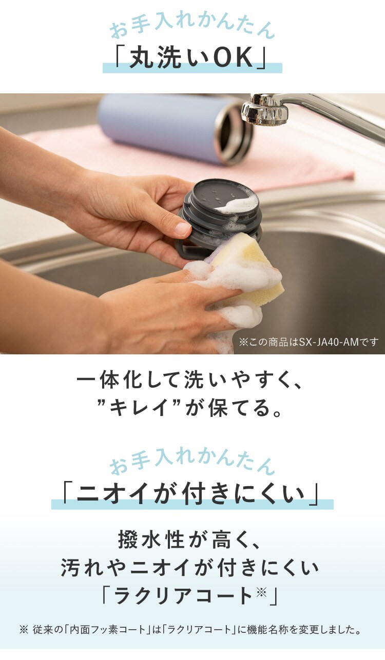 象印 象印ステンレスマグ SM-ZA36 スレートブラック4