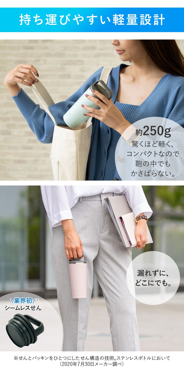 象印 象印ステンレスキャリータンブラー SX-JA30 ウォータリーグリーン 6