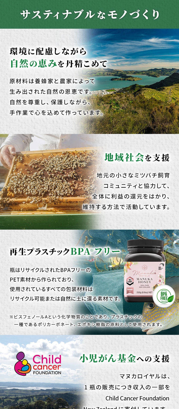 マヌカロイヤル 250gUMF20+ 7