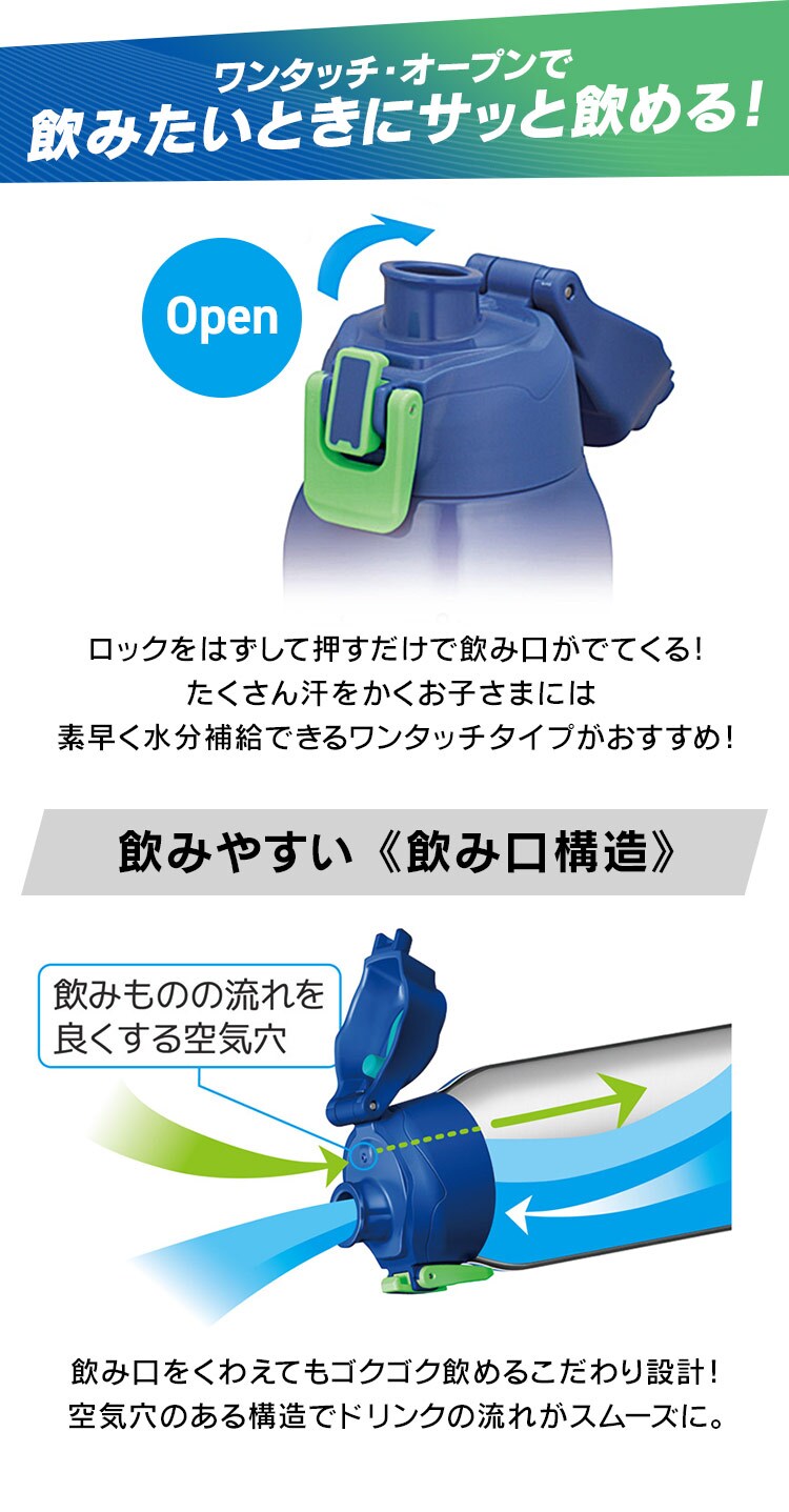 サーモス サーモス 真空断熱スポーツボトル 1L FHT-1002F BKPL 全4色【プラザセレクト】1