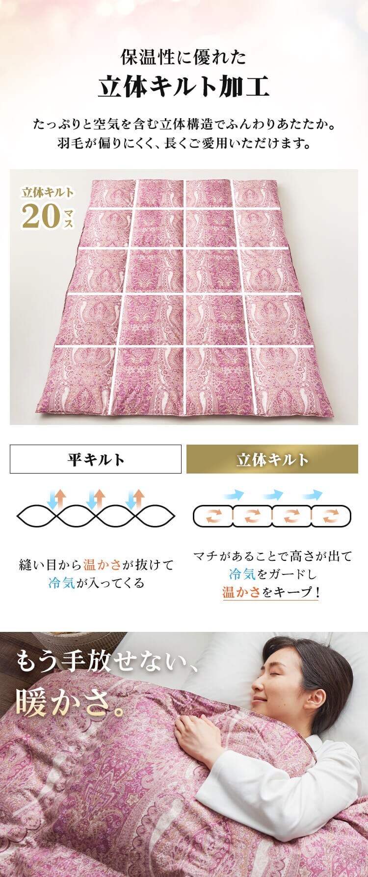 昭和西川 羽毛掛けふとん ハンガリーWGD93％ サテン6