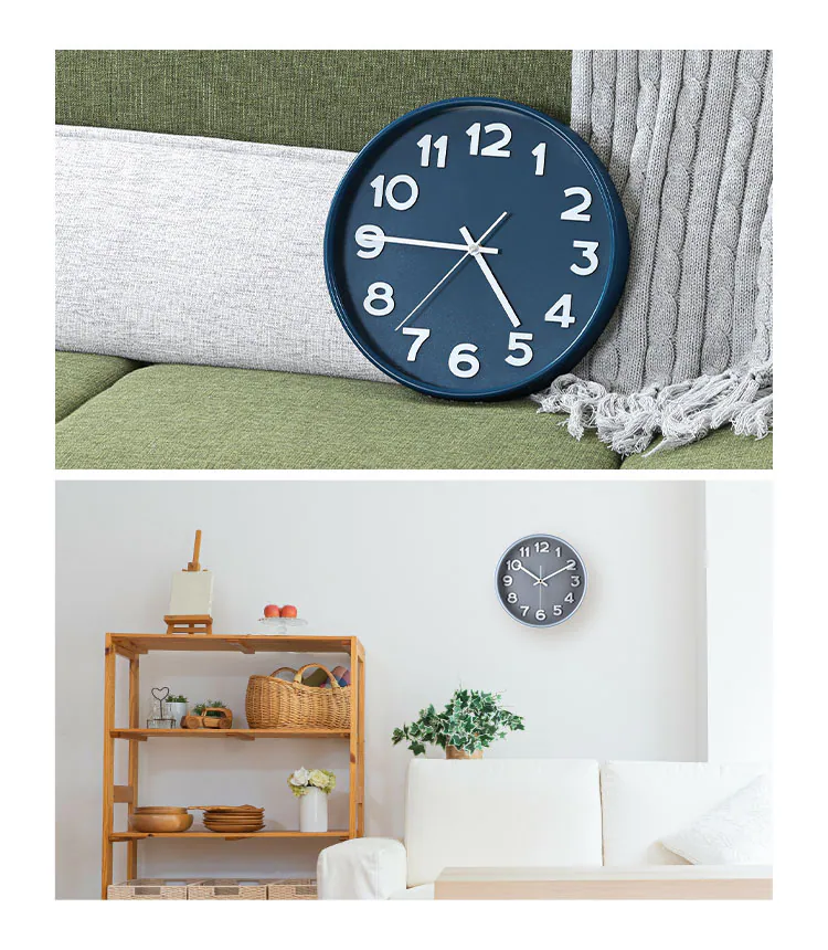 掛時計 スピカ2 直径30cm 28107 ブルー7