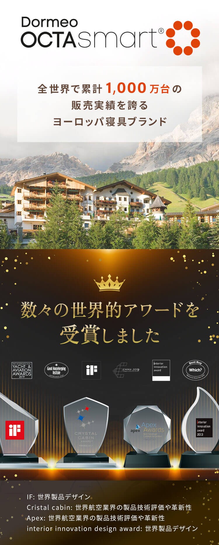 マットレストッパー シングル 厚さ5? DORMEO エッセンシャルメモリー 1