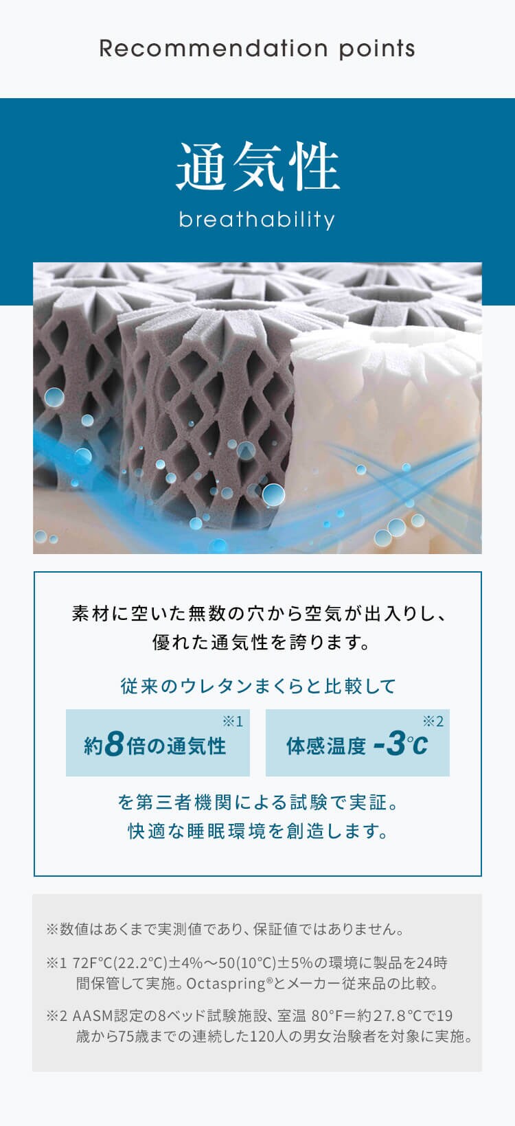 DORMEO オクタスマート ピロー 3