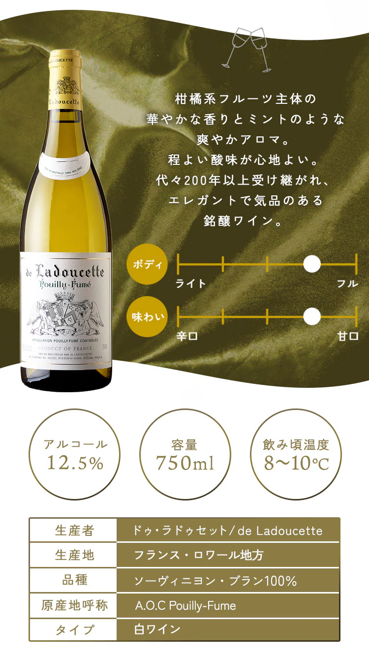 プイィフュメ ドゥラドゥセット 白 CB1001 1