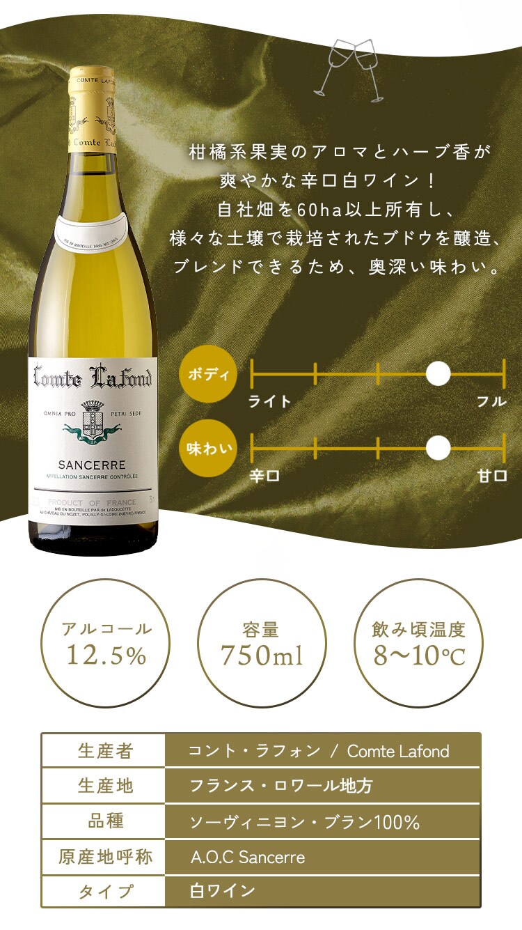 サンセールコントラフォン 白1