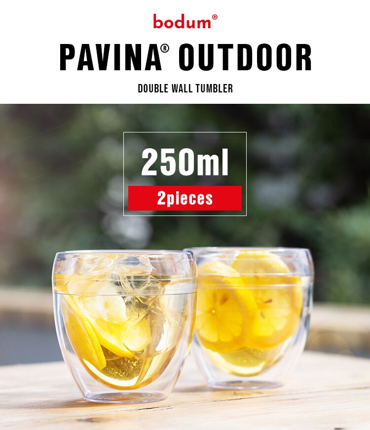 【2個セット】 グラス 250ml BODUM PAVINA OUTDOOR 11848-10SA 7253781│アイリスオーヤマ公式通販 ...