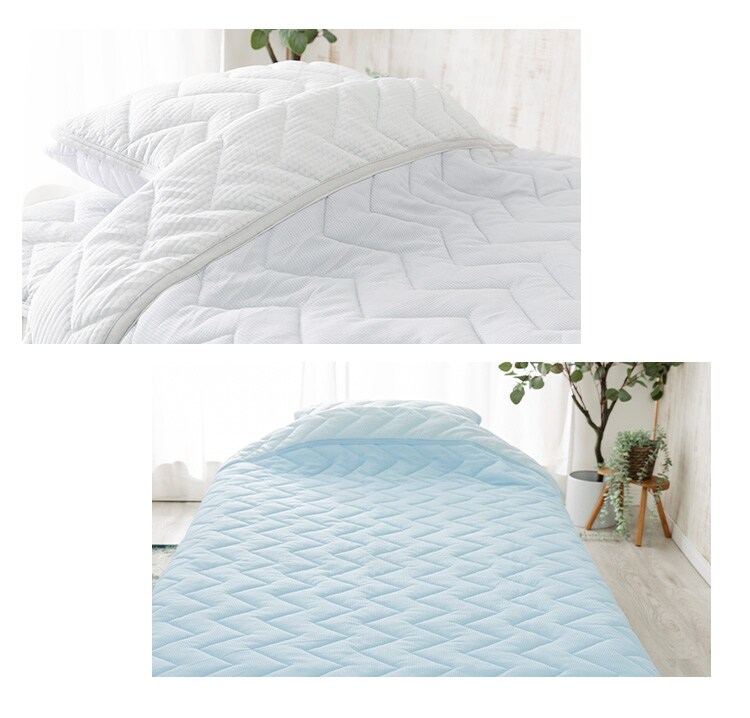 【2点目半額クーポン】タオルケット シングル キルト 夏用 接触冷感 Q-max0.6 吸湿速乾 抗菌防臭 シルバーグレー12