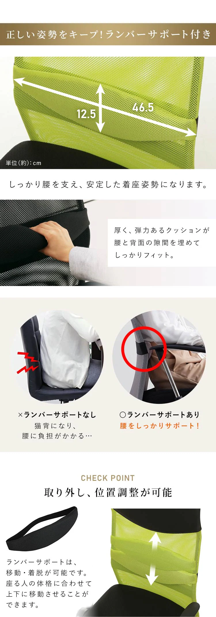 椅子 チェア オフィス 低反発 肘付き OFC-MHM グレー  4