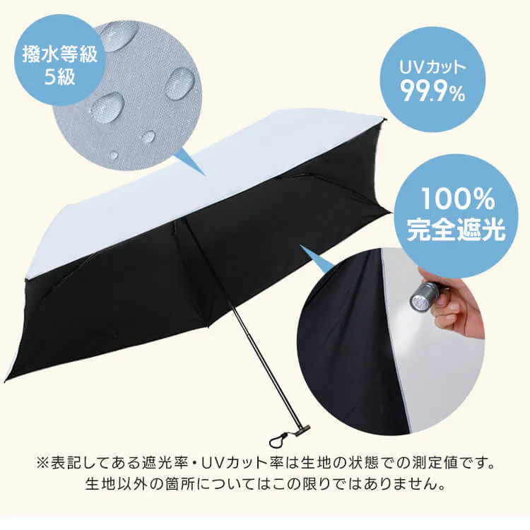日傘 超軽量 折り畳み傘 UVカット 晴雨兼用 23-353 全3色【プラザセレクト】3